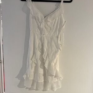 Heartloom White Mini Dress
